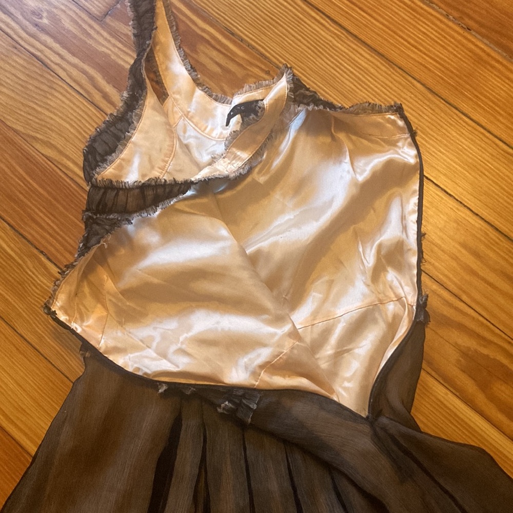 Marc Jacobs pink and black silk dress, size 2 - Picture 9 of 15